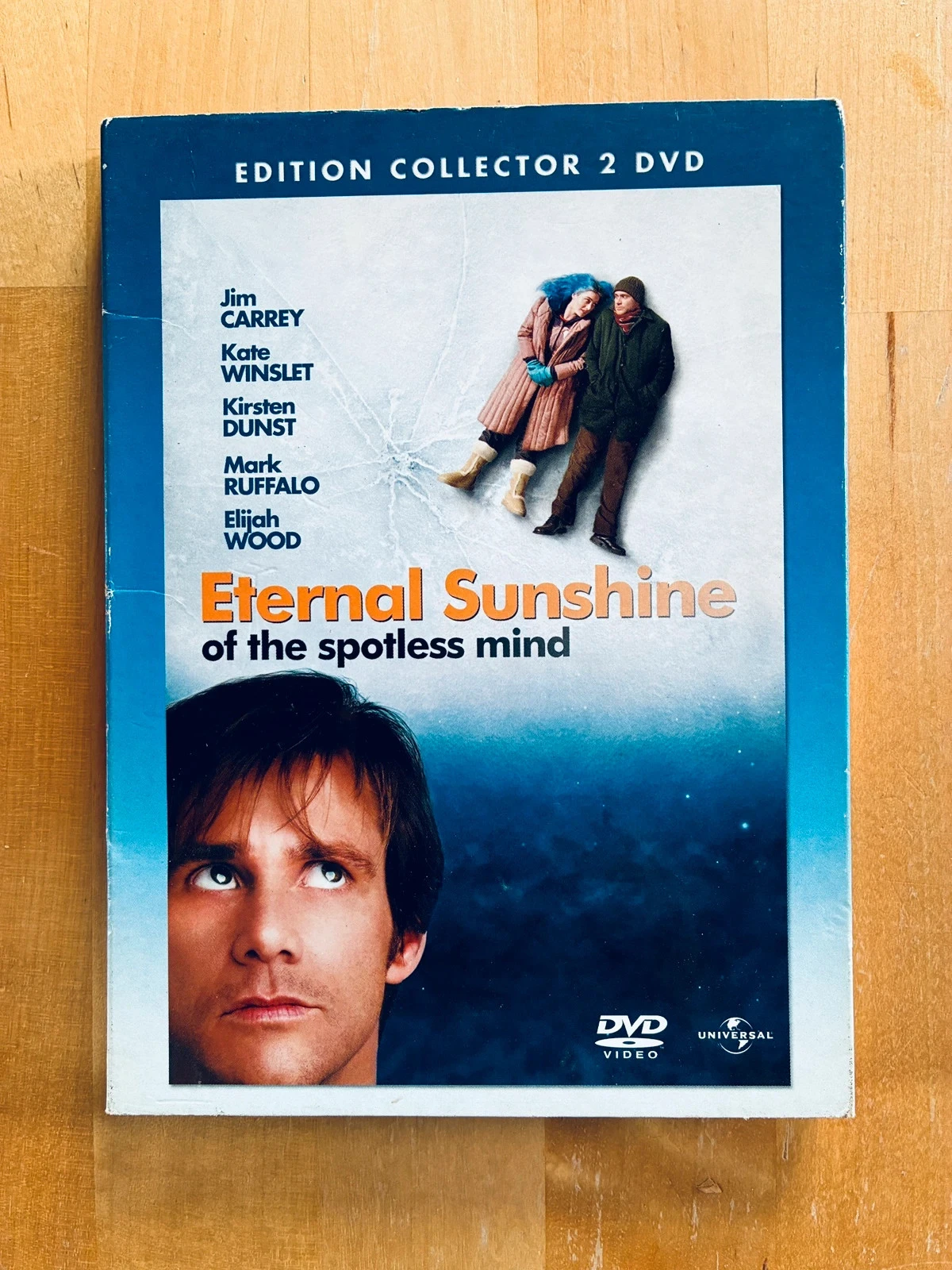 DVD Eternal Sunshine of the Spotless Mind Jim Carrey édition collector.